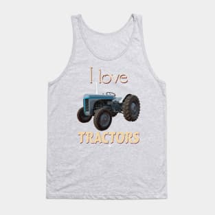 I Love Tractors Fergie Tank Top